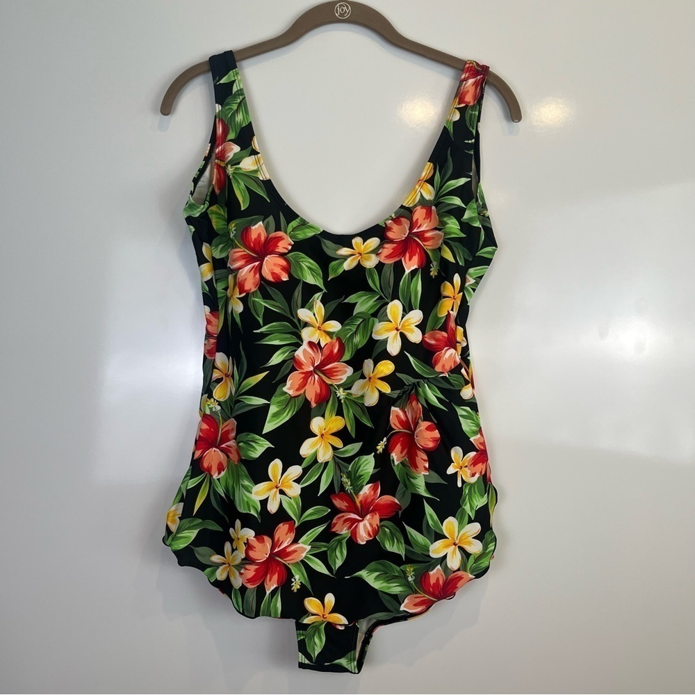 2/$30 Women’s Floral Swimwear One piece with skirt